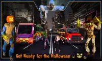 Halloween Party Bus Driver 3D Screen Shot 0