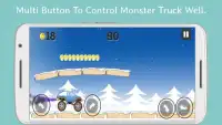 Snow Monster Truck Rush Screen Shot 4