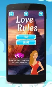 Love Rules! - Sparkling Hearts Screen Shot 0