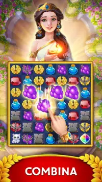 Jewels of Rome: Juego de gemas Screen Shot 0