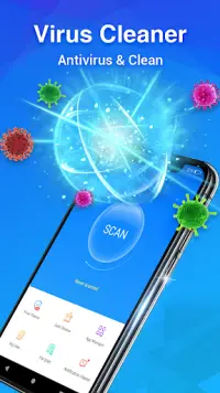 Virus Cleaner, Antivirus Clean Screen Shot 0