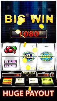Free Slot Machine 100X Pay Screen Shot 2