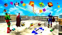 Superhero Basant Festival: Kite flying games 2021 Screen Shot 0