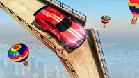 Mega car stunts adventure game Screen Shot 0