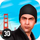 California Crime City Race 3D