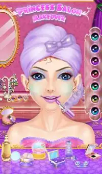 Принцесса салон макияж Screen Shot 2