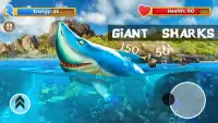 Hungry Blue Whale Wild Shark Attack Simulator 2019 Screen Shot 1