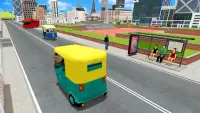 Auto TukTuk Rickshaw Simulator Screen Shot 2