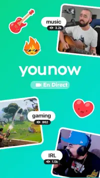 YouNow: Streaming en direct Screen Shot 0
