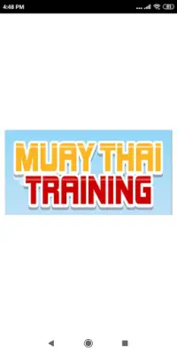 Muay Thai Training Game Screen Shot 0