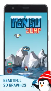 Pengu Jump - Addictive Jumping Game! Screen Shot 0