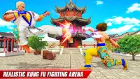 कराटे हीरो कुंग फू फाइटिंग गेम Screen Shot 2