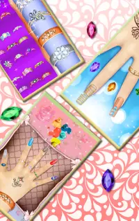 Salon Kuku Fashion Manicure Girls Games Screen Shot 4