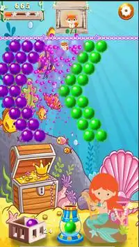 Bubble Shooter Mermaid Screen Shot 2