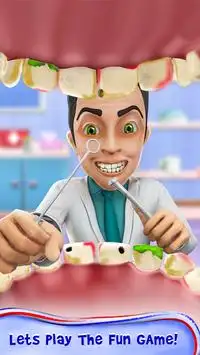Dentista loco tirantes Cirugía Screen Shot 1