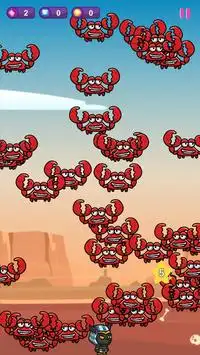 Mr crab - fly to victory Screen Shot 1