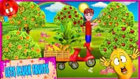 Saf meyve suyu fabrikası oyunu-Çocuklar oyunu Screen Shot 1