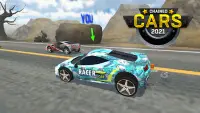 Chained Cars 2021 - Offline Impossible Stunt Games Screen Shot 0