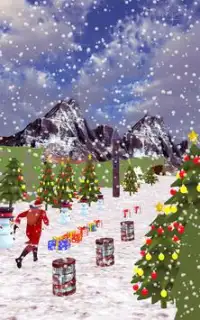 Subway Santa Endless Xmas Runner Screen Shot 3