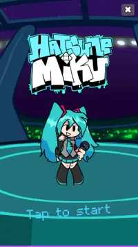 FNF Mod Miku Music Show Screen Shot 2