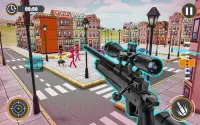 Fun Man 3D Sniper Screen Shot 1