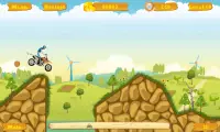 Moto Race -- physics motorcycle dirt racing game Screen Shot 3