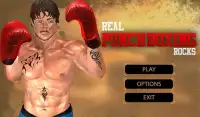 Rocks réels de boxe: Legends Poinçon Fighting Leag Screen Shot 14