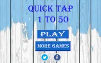 QuickTap 1 to 50 Screen Shot 3