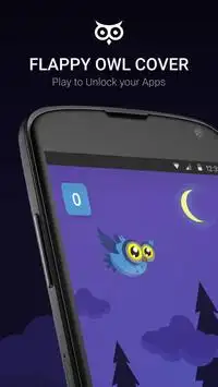 Flappy Owl Cover Screen Shot 0