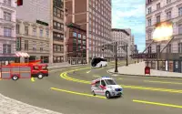 Fire Brigade Truck Simulator Screen Shot 3