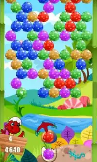 Dinosaur Bubble Shooter Screen Shot 4