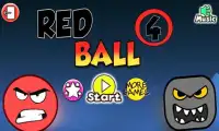 free red Angry ball 4 Volume 3 (Unofficial ) Screen Shot 0