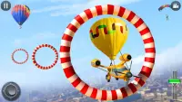 Flying Taxi Simulator: Air Balloon Taxi Driving 3D Screen Shot 1