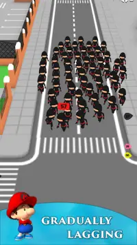 Crowd Run 3D : Multiplayer Screen Shot 1