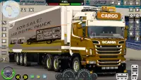 Cargo Truck Driving Game Screen Shot 3
