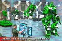 Robot Transform Plane Transporter Game Robot Grati Screen Shot 0