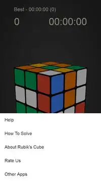 Rubik's Cube 3D Screen Shot 3