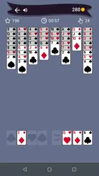 FreeCell Solitaire: card game Screen Shot 2