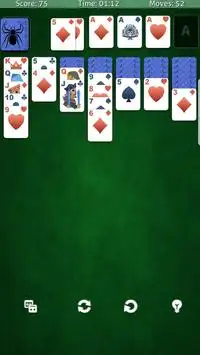 Solitaire Spider King - classic solitaire Screen Shot 1