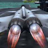 スペースフリーのジェット戦闘機パイロット飛行機のゲーム