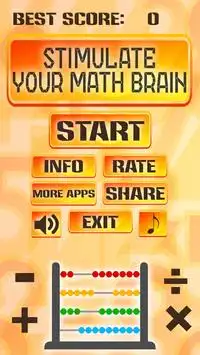Estimule su cerebro de matemát Screen Shot 1