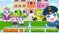 Mini Town: My Unicorn School Screen Shot 0