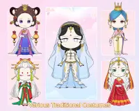 Doll Dress Up Game - Avatar Maker & Anna Doll Screen Shot 0