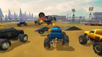 Game Monster Trucks Rival Crash Demolition Derby Screen Shot 2