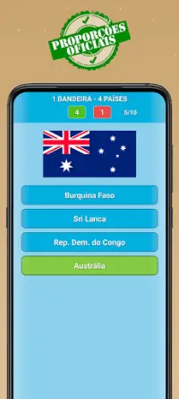 Países e capitais e bandeiras do mundo - geografia Screen Shot 1