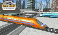 ट्रेन रेसिंग रियल गेम 2017 Screen Shot 1