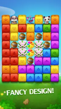 Happy Fruits Bomb - Cube Blast Screen Shot 4