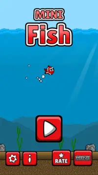 Mini Fish: Downstream Dash Screen Shot 1