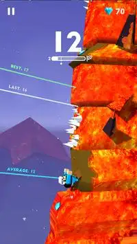 Lava Climber Run - Flip Fun Race 3D Screen Shot 2