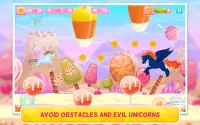 Pony in Candy World - Abenteuer Arcade-Spiel Screen Shot 12